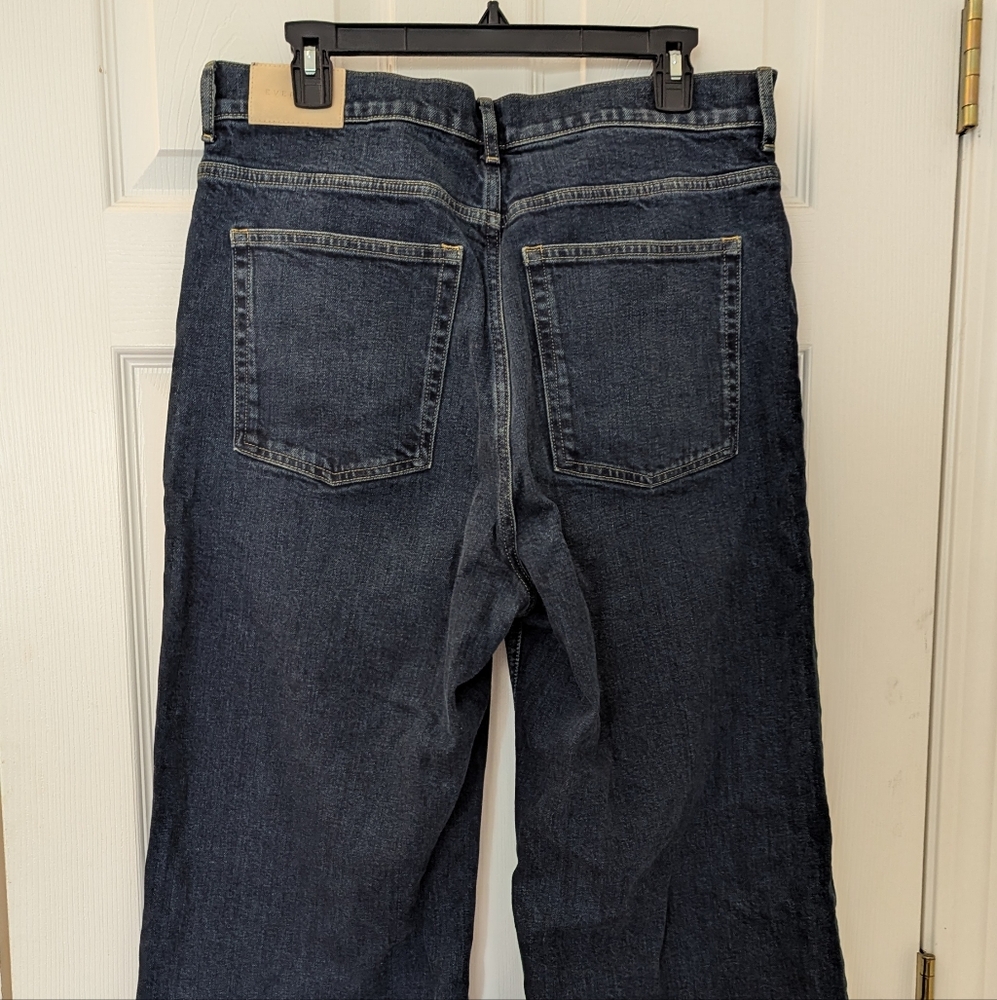 Everlane Way-High Sailor Jeans Dark Wash